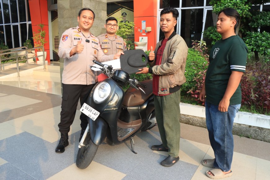 Polres Gresik Hadirkan Keadilan dan Kepastian bagi Korban Curanmor dan Begal