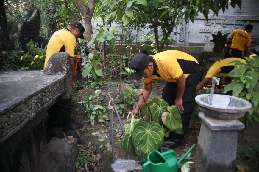 Polres Malang Perkuat Nilai Kebersamaan Melalui Bakti Religi