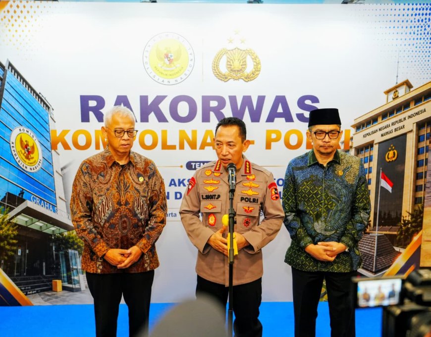 Kapolri Tekankan Pentingnya Kolaborasi dengan Kompolnas