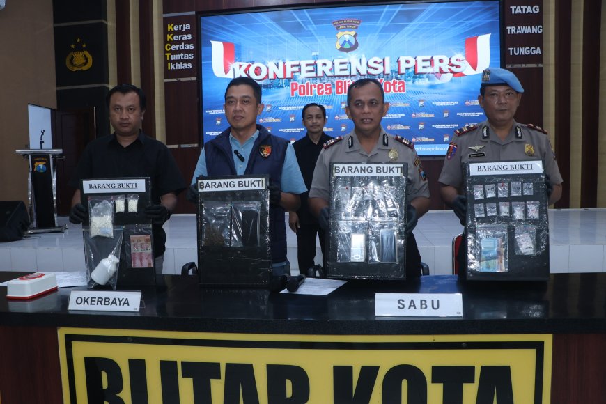 Polres Blitar Kota Tingkatkan Pengawasan terhadap Peredaran Narkotika