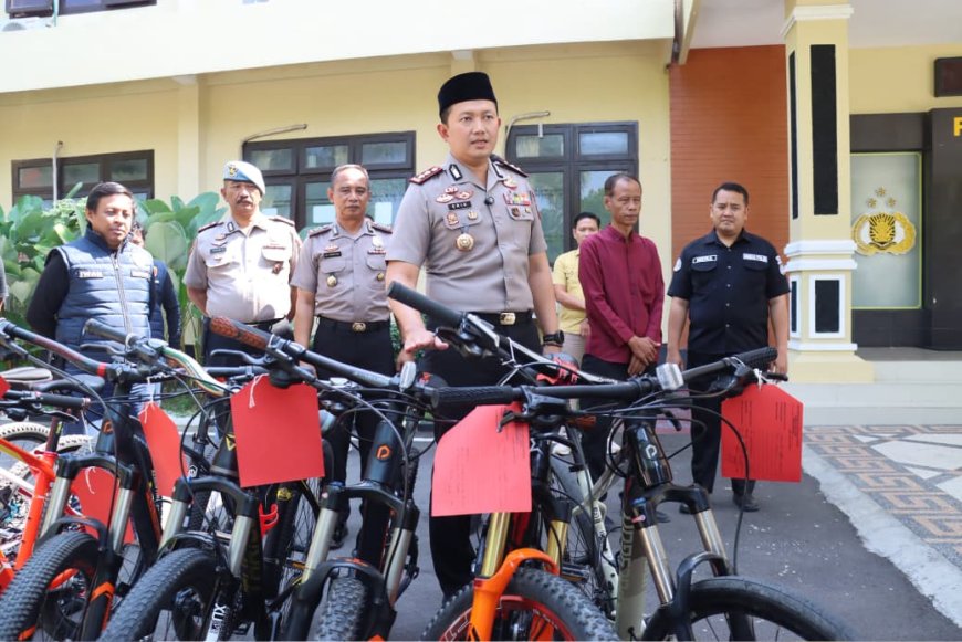 Tim URC Bergerak Cepat Ringkus Komplotan Pencuri Sepeda